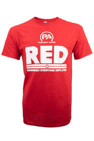 Primary Arms R.E.D. Logo T-Shirt is great for supporting the Remember Everyone Deployed campaign.